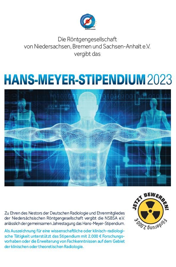 Titelseite Hans-Meyer-Stipendium 2023